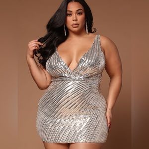 Fashionova Novaluxe Reign Sequin Mini Dress